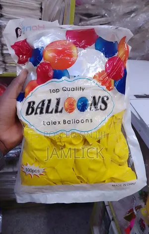 Yellow/Mustard Top-Quality Latex Balloons – Km