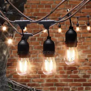 Outdoor Wedding Party Patio Garden Decor Use Christmas Bulbs Light