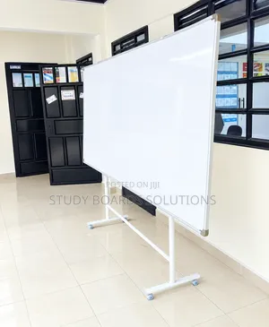 8ftx4ft Office Magnetic Whiteboard With Rolling Stand