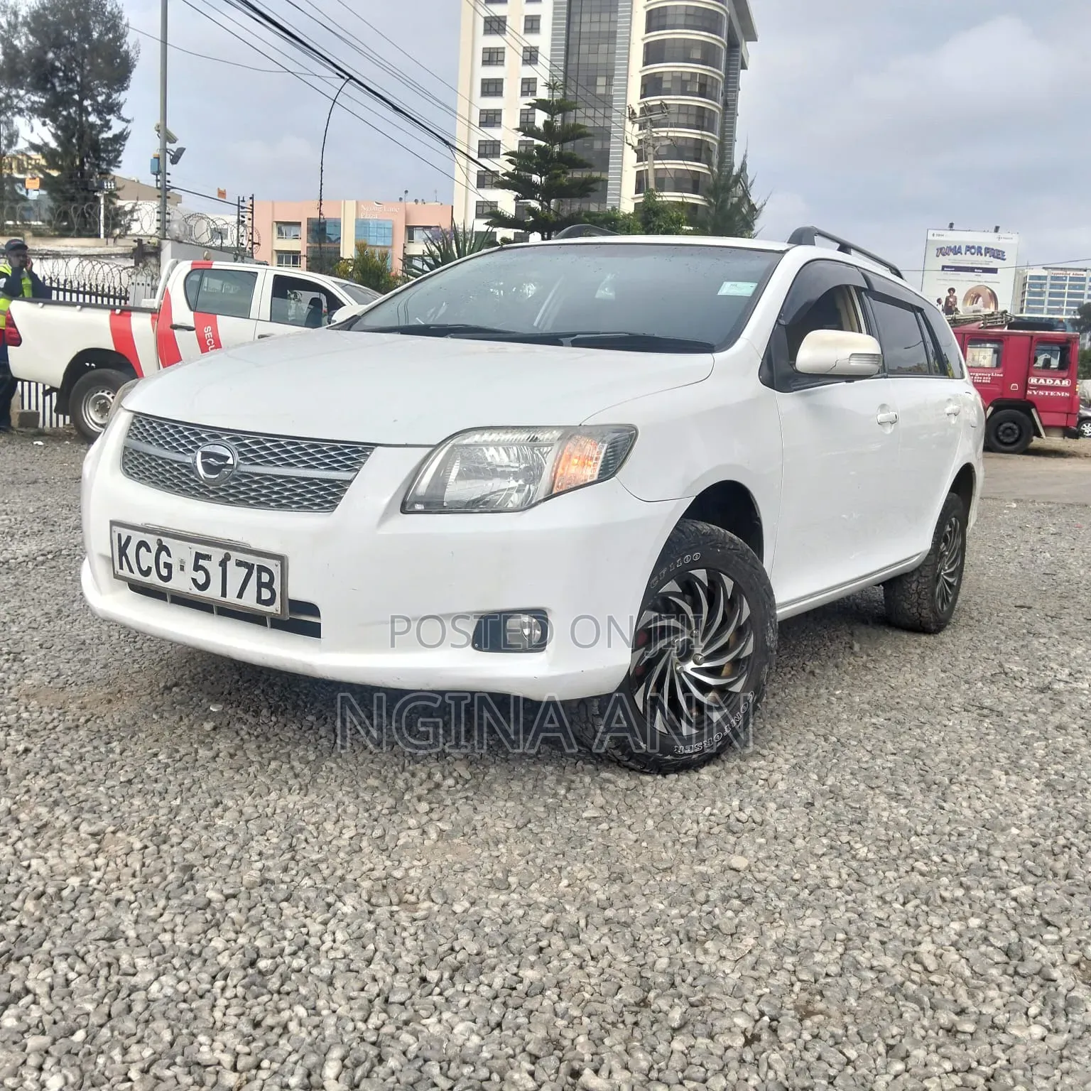 Toyota Corolla Fielder 2008 White