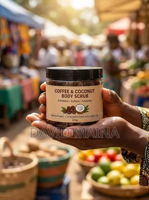 Naturea Coffee Coconut Body Scrub – 200g | Exfoliates Smoothens