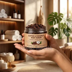 Naturea Coffee Coconut Body Scrub – 200g | Exfoliates Smoothens