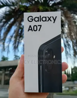 New Samsung Galaxy A07 4G 64 GB Black
