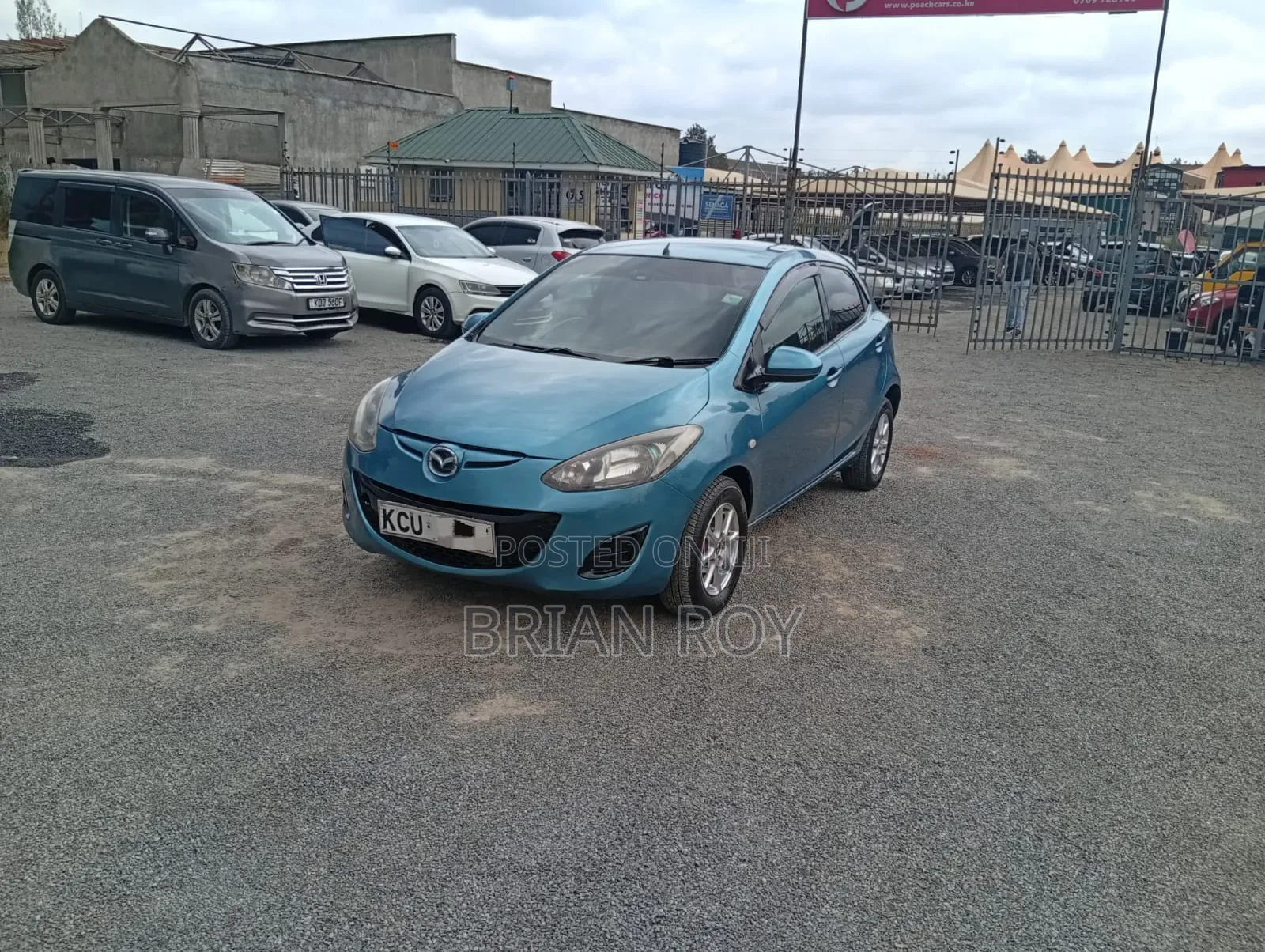 Mazda Demio 2013 Blue