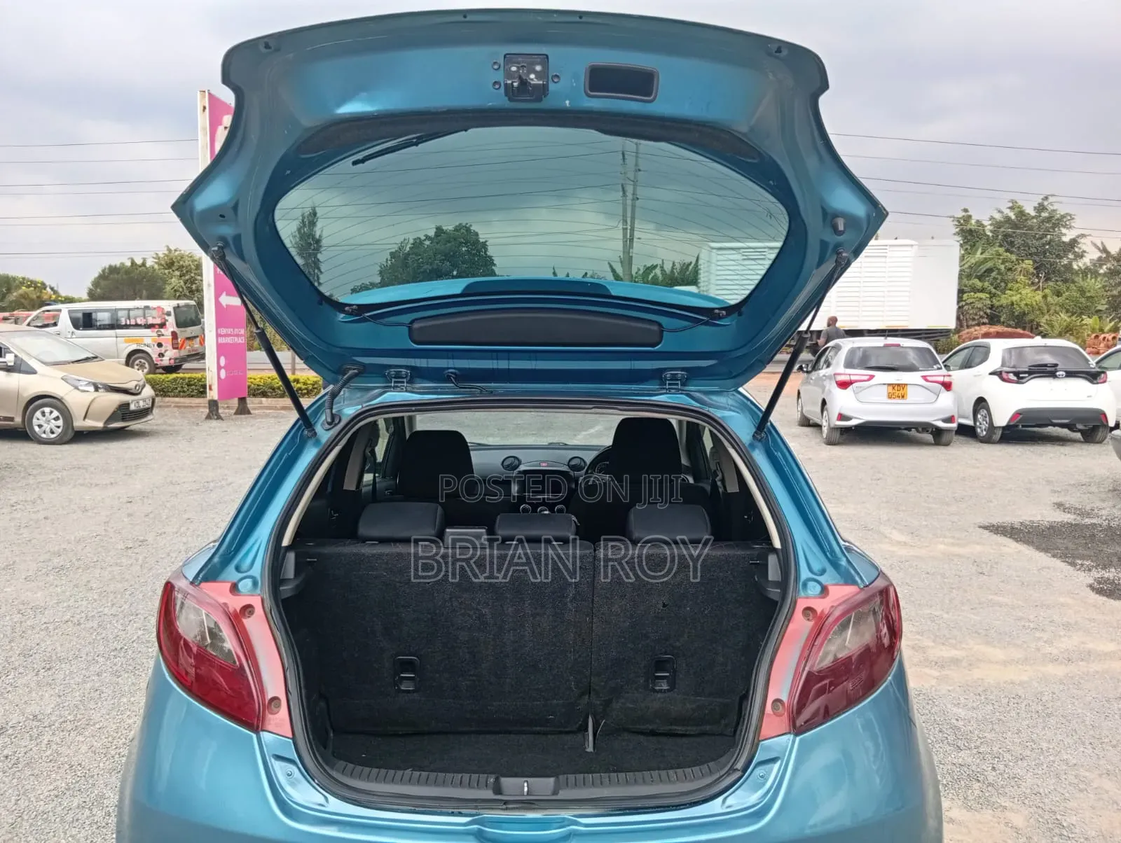Mazda Demio 2013 Blue
