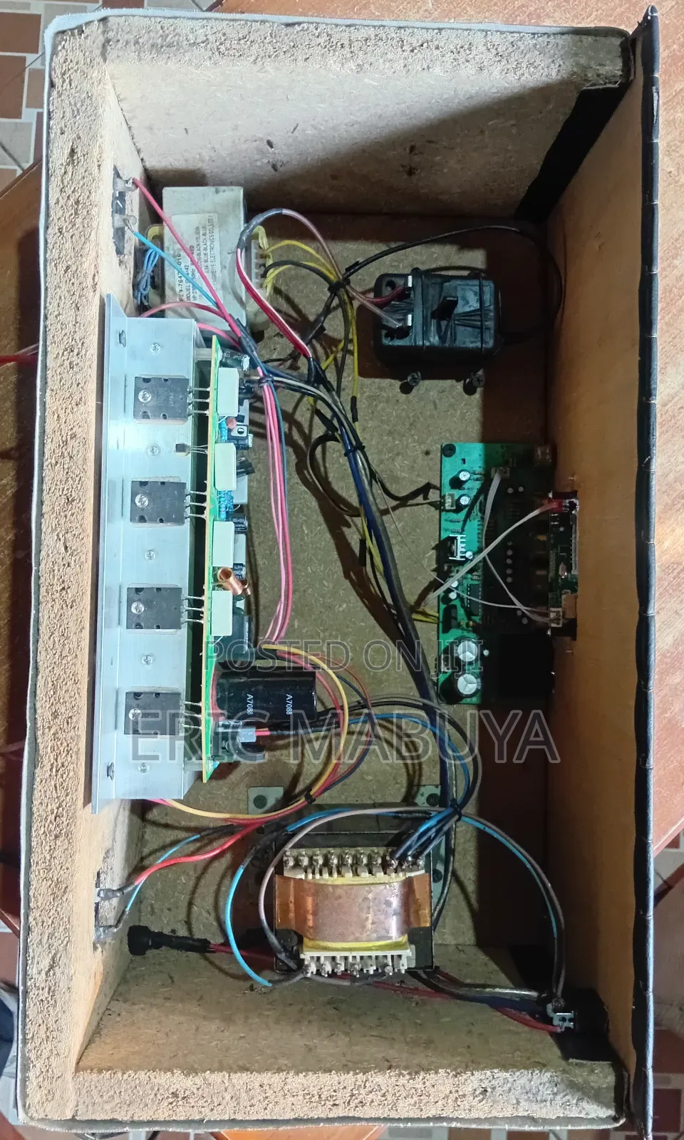 Powerful Assembled Relay Power Amplifier