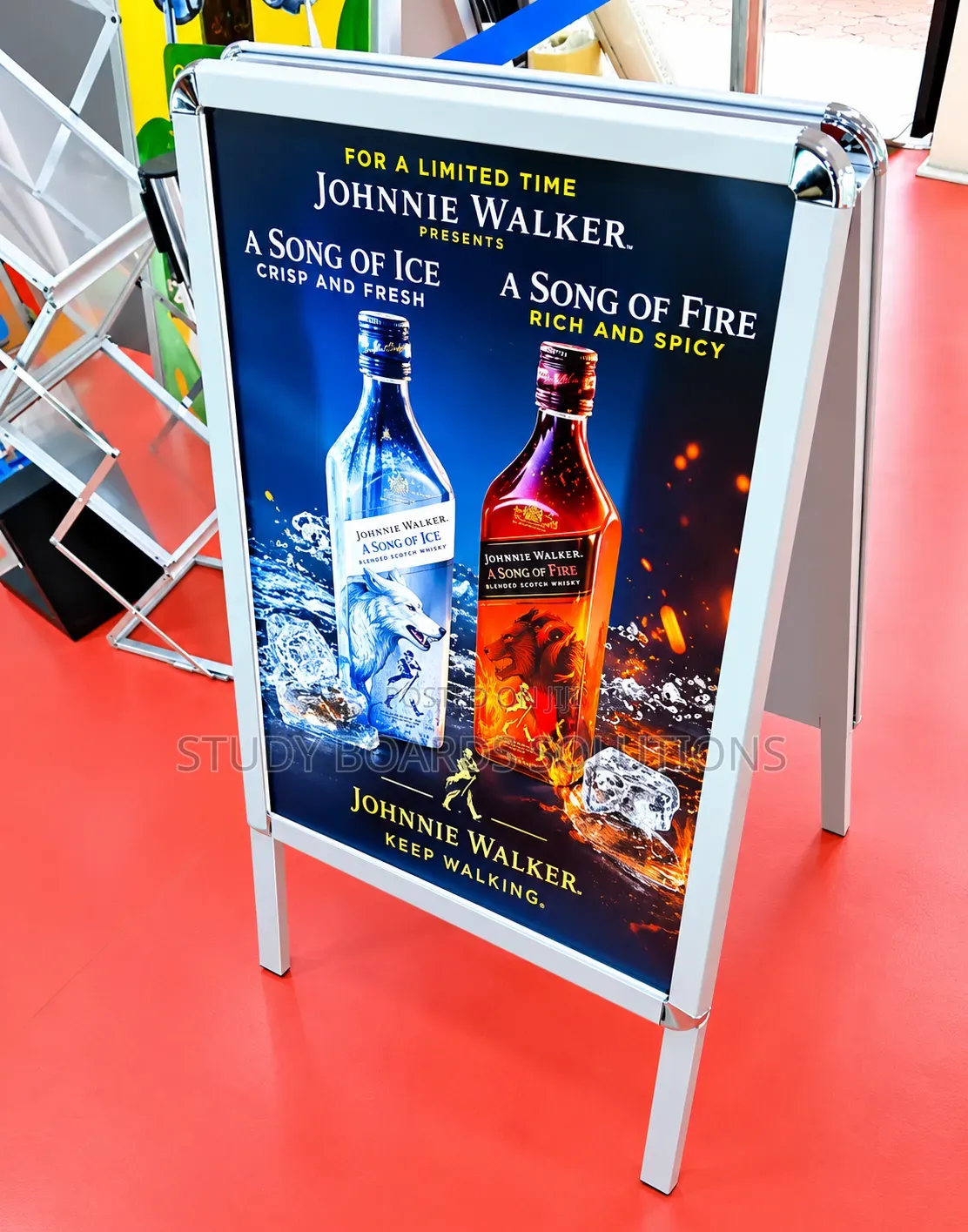 A1 Double Sided Standing Snapper Frame (A Stand)