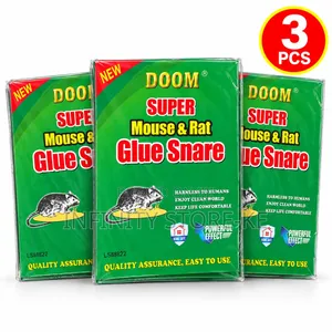 A Pack of 3 PCs Mouse Glue Snare Trap