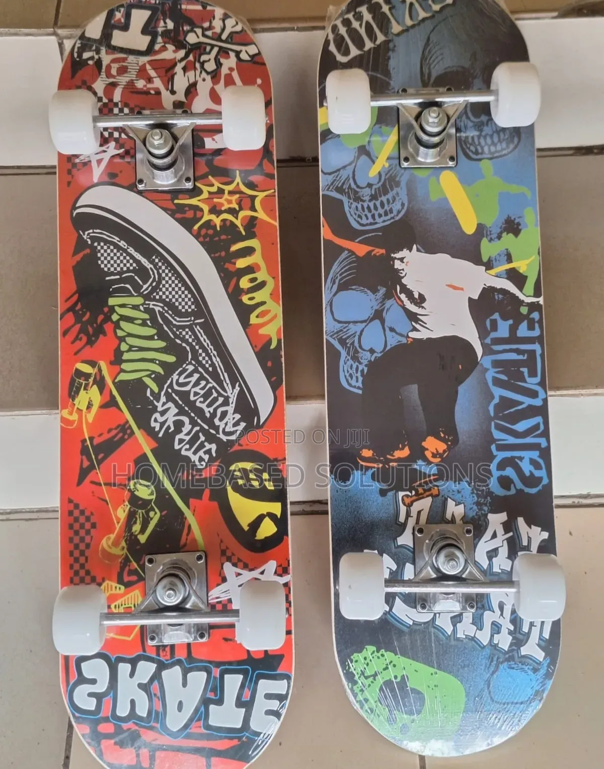 Rubber Wheels Skate Board