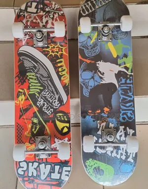Rubber Wheels Skate Board