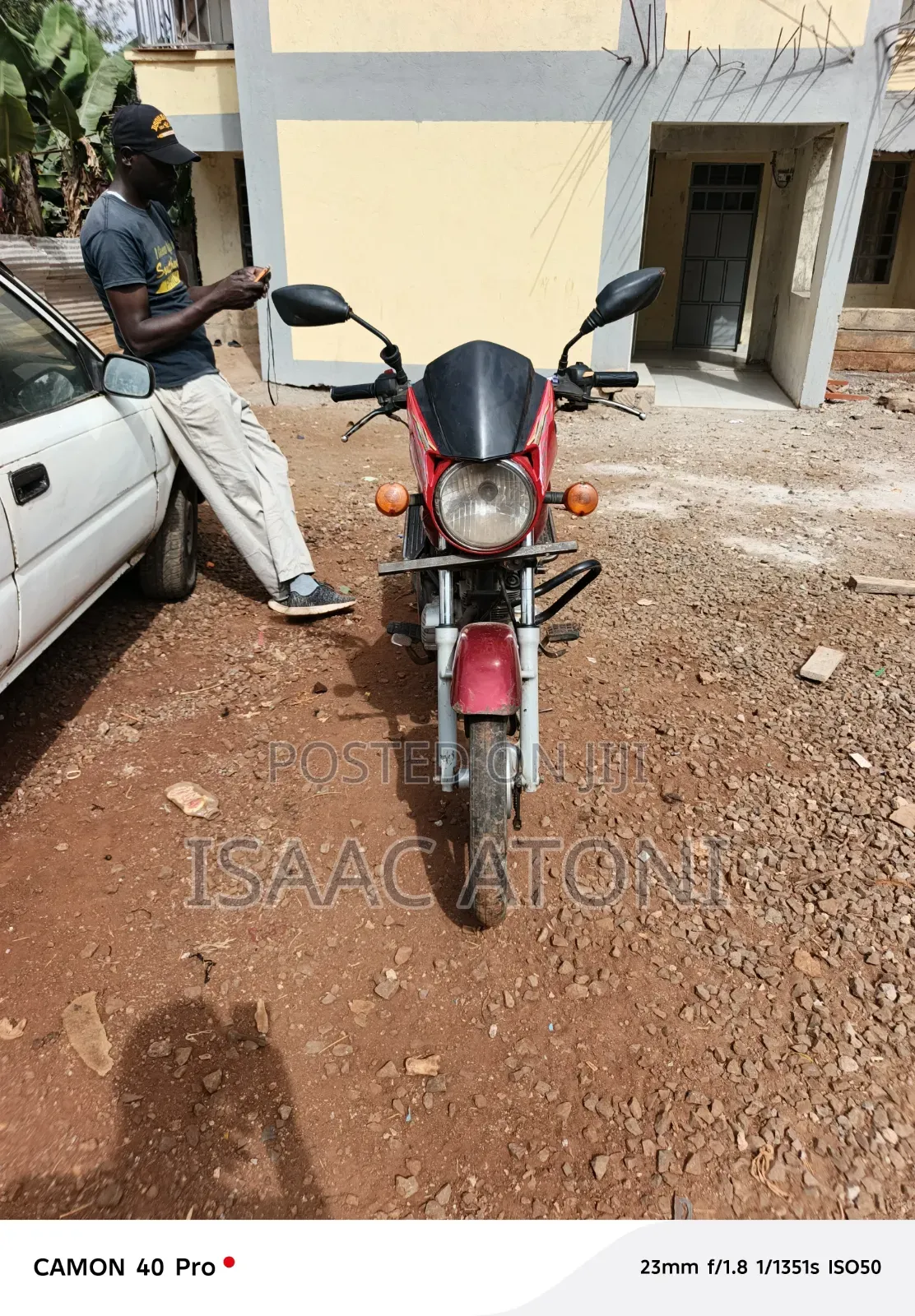 TVS HLX Plus ES 2020 Red