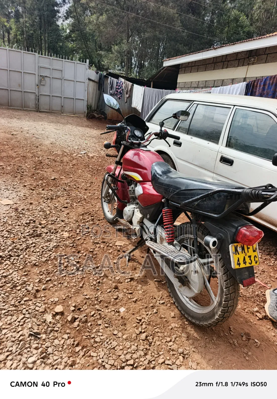 TVS HLX Plus ES 2020 Red