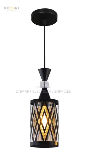 Modern Black Pendant Light