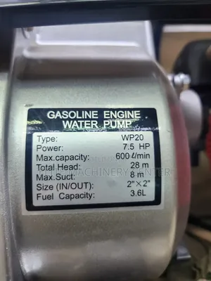 Lifter WP20 Gasoline Water Pump