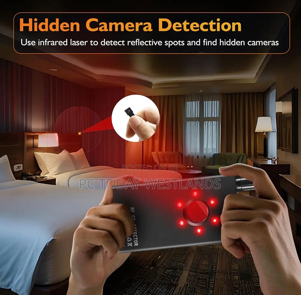 Bug Detector, Magnetic Field ,GPS,Hidden Camera Detector