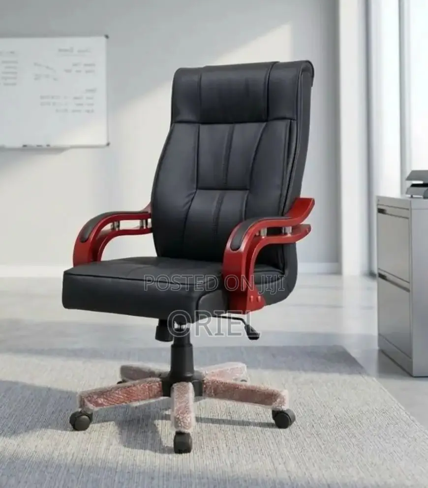 Office Leather Chair : Bliss Leather Swivel Office Chair.