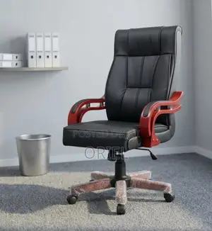 Office Leather Chair : Bliss Leather Swivel Office Chair.