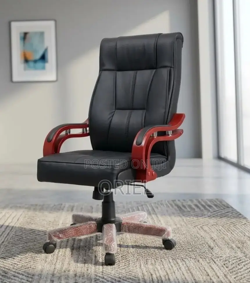 Office Leather Chair : Bliss Leather Swivel Office Chair.