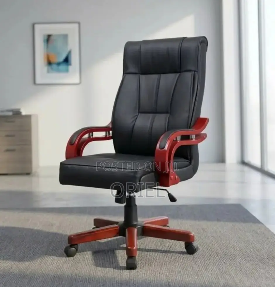 Office Leather Chair : Bliss Leather Swivel Office Chair.