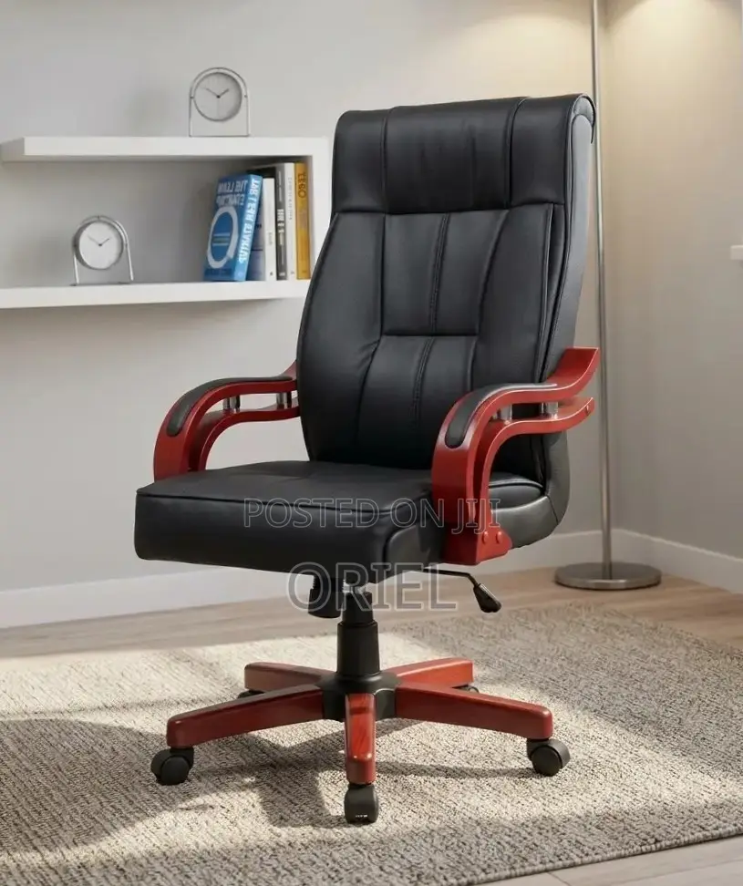 Office Leather Chair : Bliss Leather Swivel Office Chair.