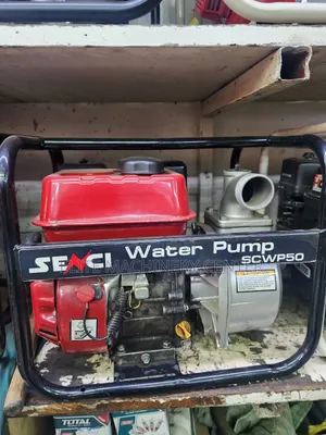 Red and Silver Senci SCWP50 2-Inch Petrol Water Pump
