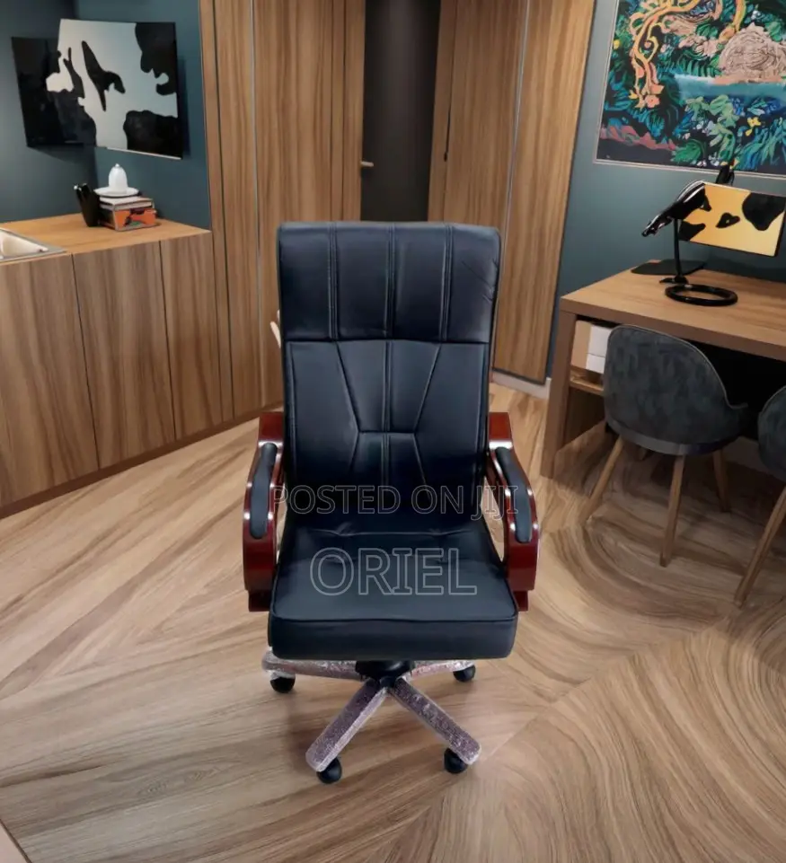 Office Leather Chair : Bliss Leather Swivel Office Chair.