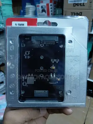 MSATA NGFF B/M-Key SSD to Slimline SATA 13Pin Caddy Case for 9.5mm