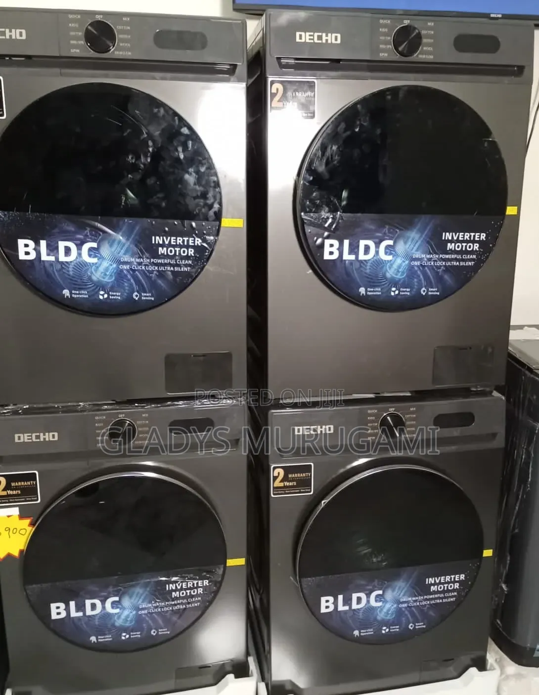 Decho 8kg Front Load Washing Machine