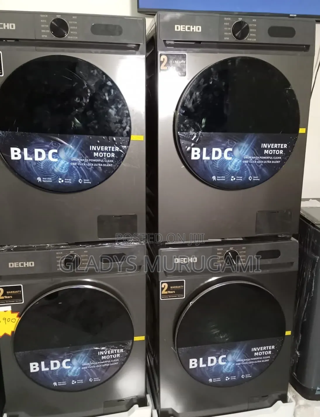 Decho 8kg Front Load Washing Machine
