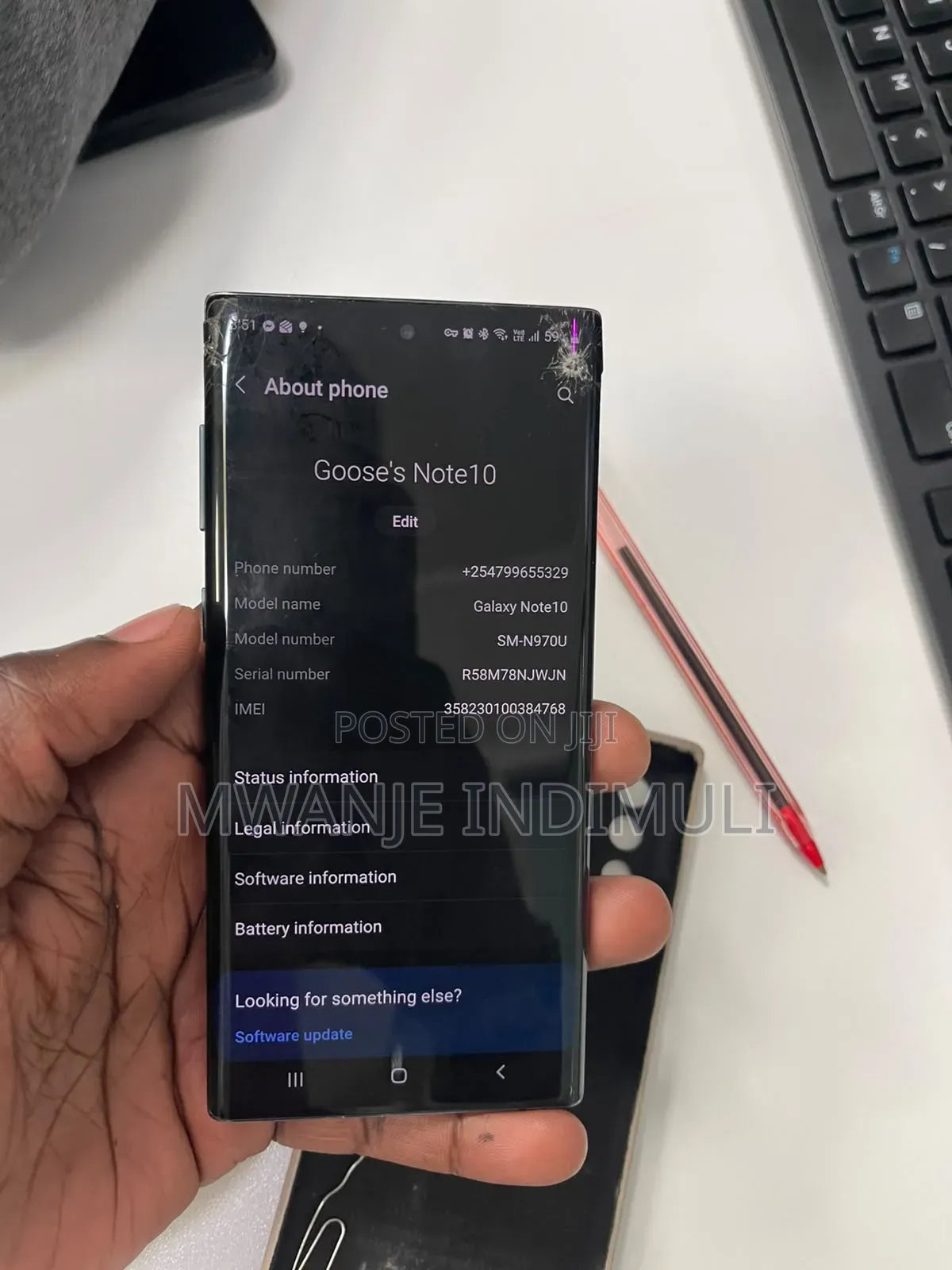 Samsung Galaxy Note10 256 GB Blue