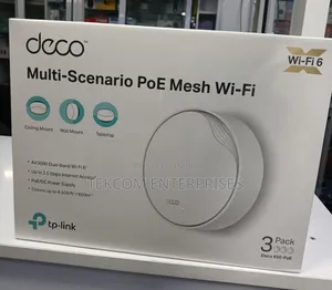 Tp Link Deco X50-PoE AX3000 Mesh WiFi 6 System(3 Pack)