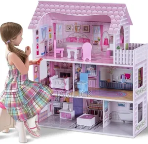 Wooden Dollhouse – Gn