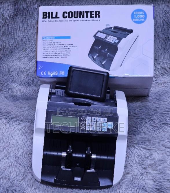 Bill Counting Machine With Fake Note Detection - main view