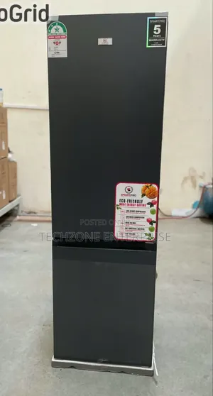 Smart Pro 230l No Frost Double Door Fridge With Bottom Load Freezer ,