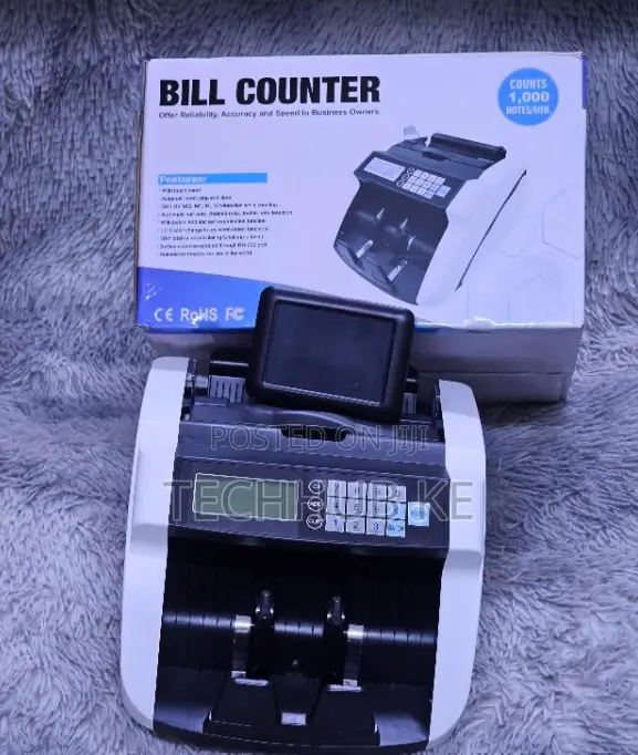 High-Speed Currency Counter Machine - 1000 Notes/Min With Batching
