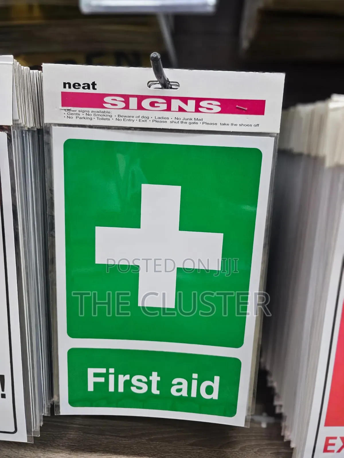 First Aid Sign