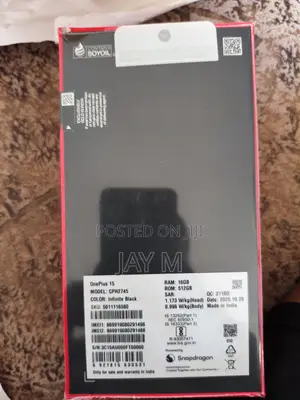 OnePlus 15 512 GB Black