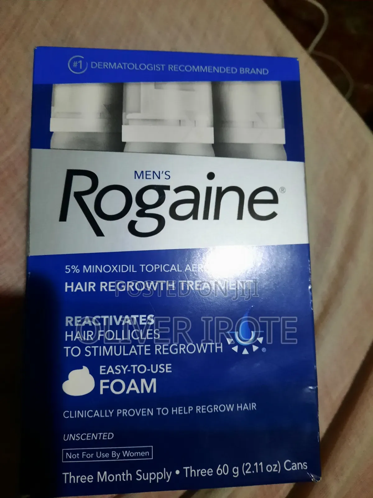 Rogaine Foam Spray Solution