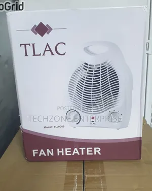 Tlac Fan Quartz Heater With 2 Heat Settings 
