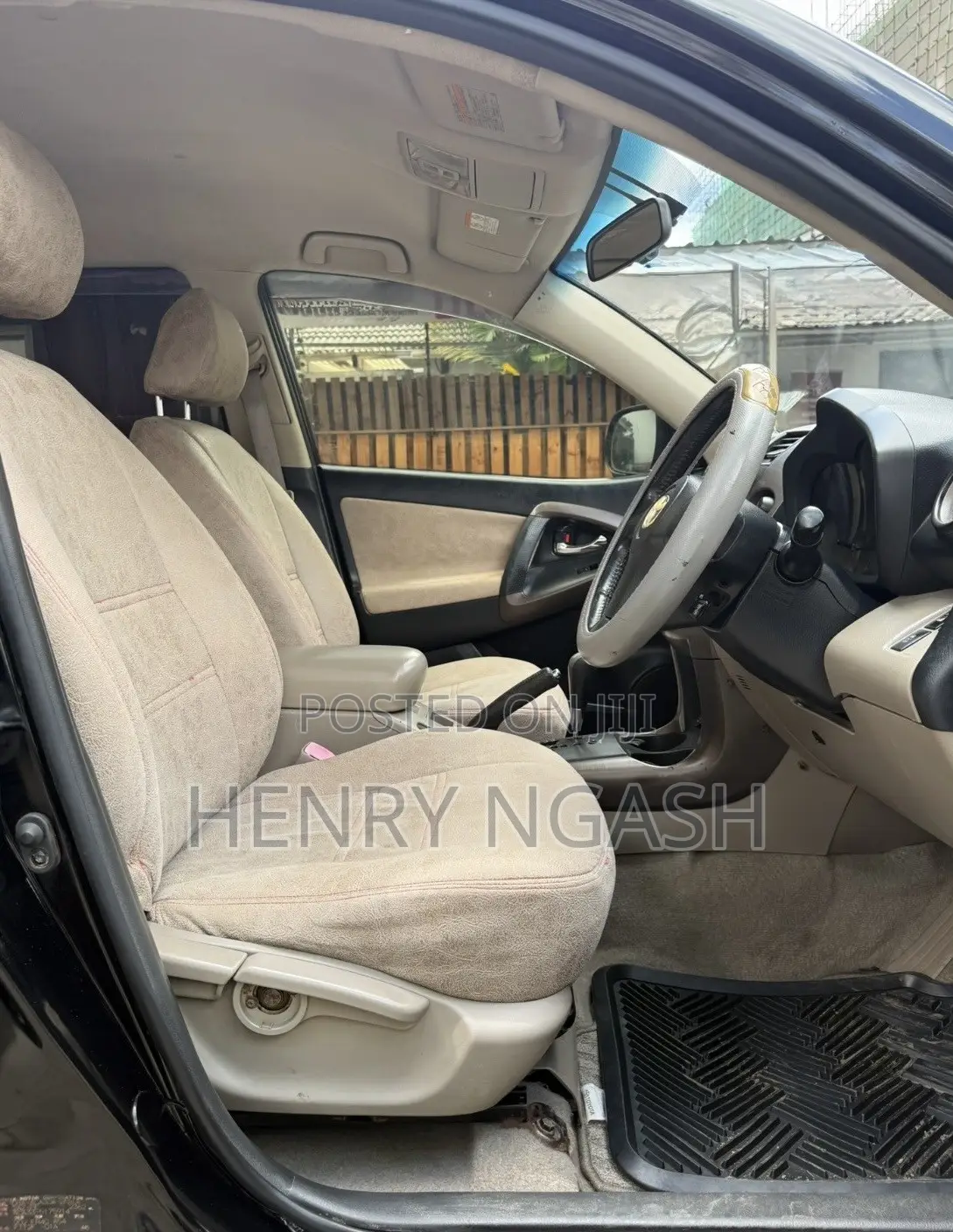 Toyota Vanguard 2008 Black