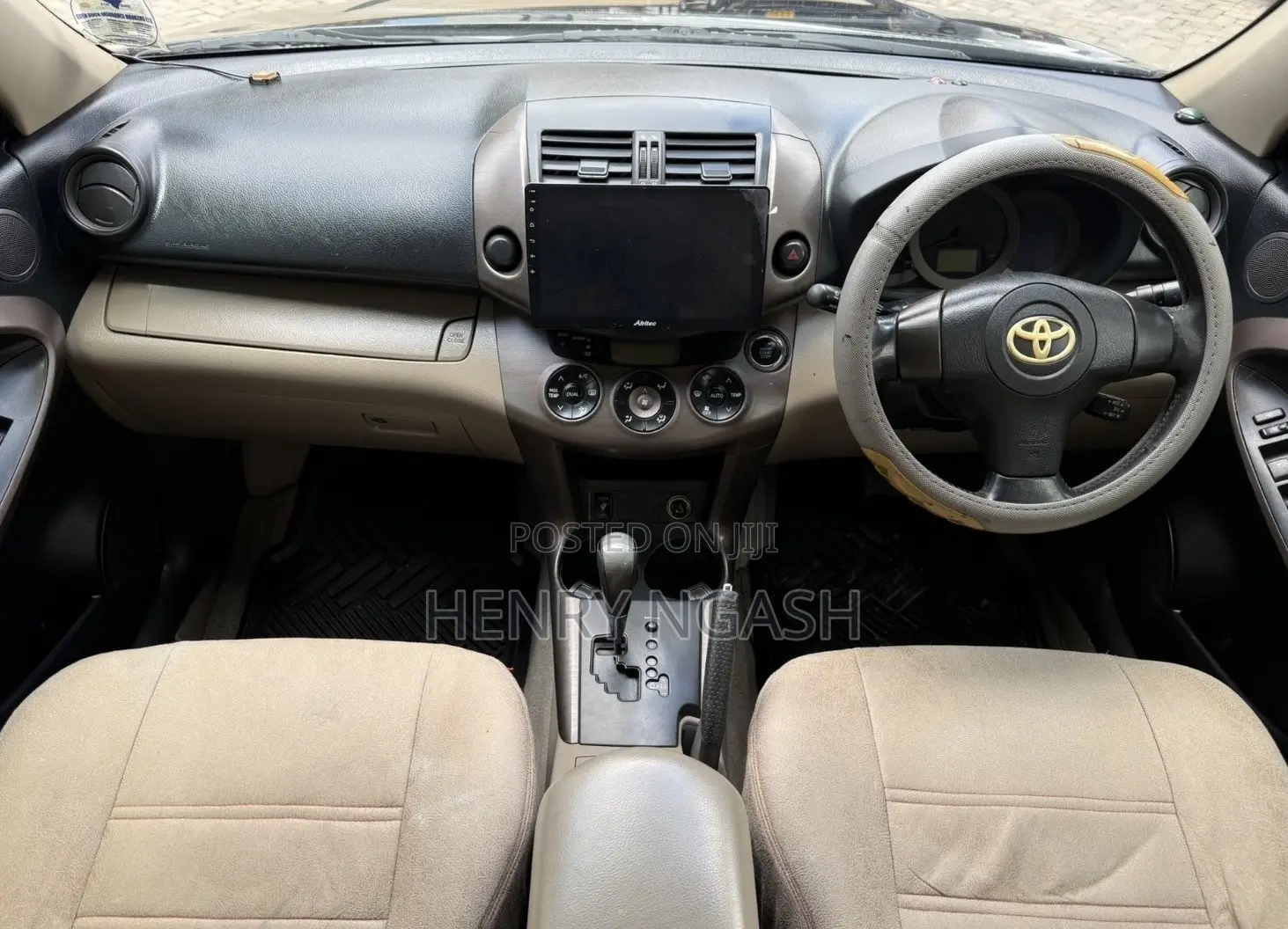 Toyota Vanguard 2008 Black