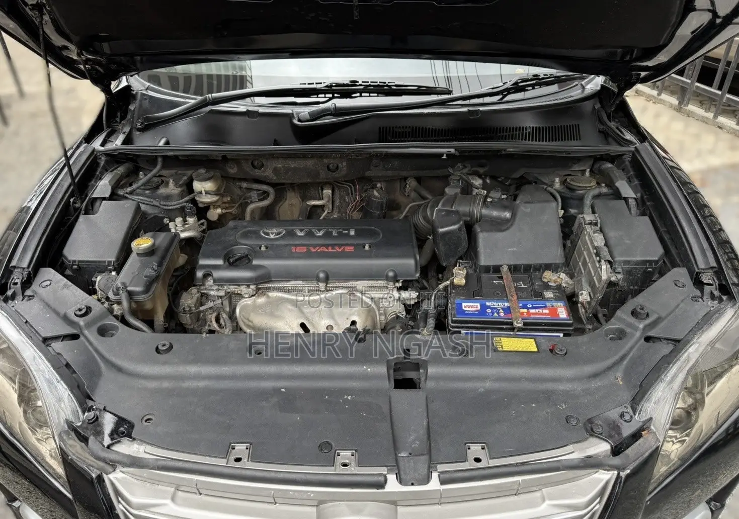 Toyota Vanguard 2008 Black