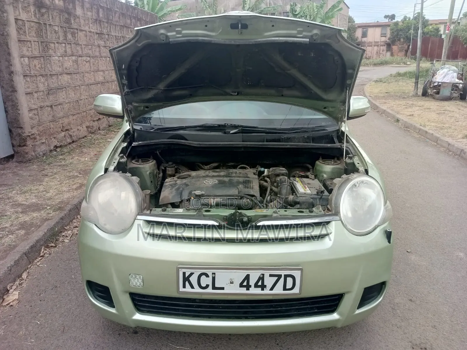 Toyota Sienta 2010 Green