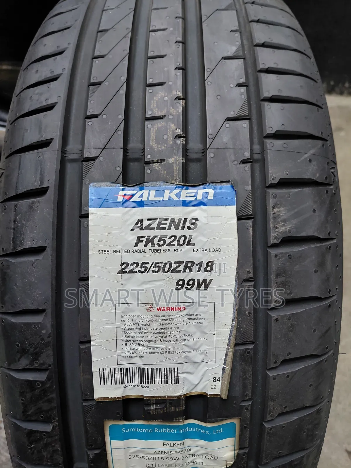 225/50r18 Falken Fk520