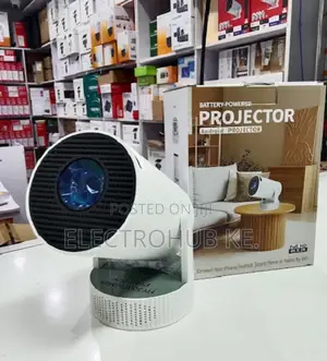 HY300 Mini Projector With Android13 and Internal Battery