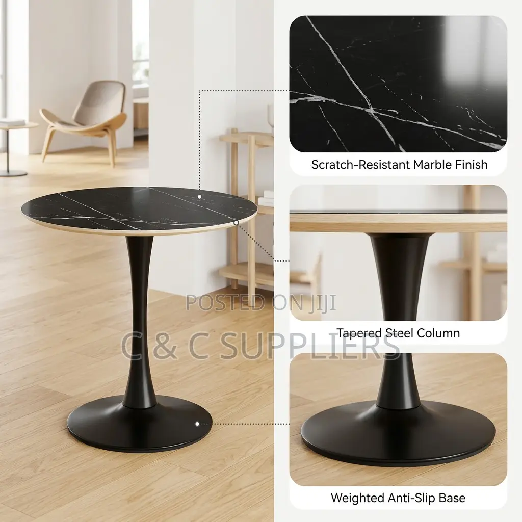 Round Modern Eames Dining Table