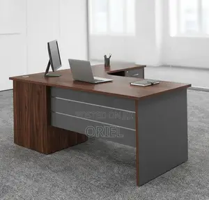 1.6M Curved Office Study Desk : 1600MM Curved Office Table