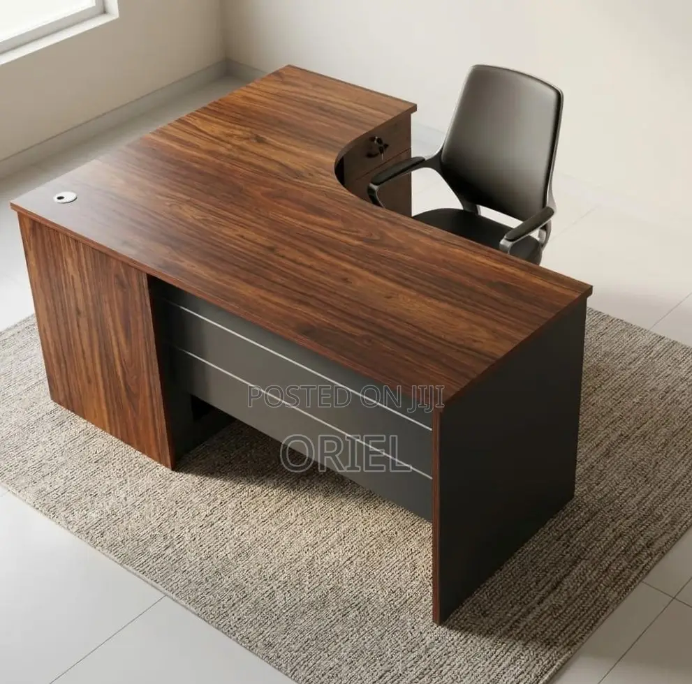 1.6M Curved Office Study Desk : 1600MM Curved Office Table