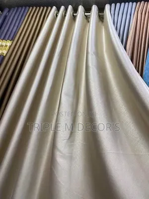 Thick Poly-Cotton Lined Blackout Drapes