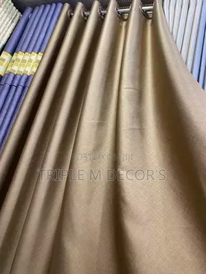 Thick Poly-Cotton Lined Blackout Drapes